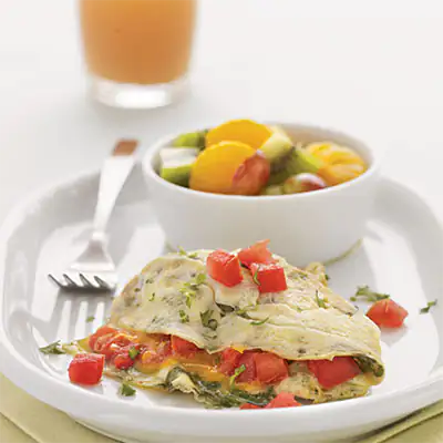 cheese-and-tomato-omelet