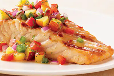 salmon-with-nectarine-salsa